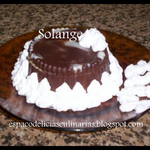 Mini bolo de brigadeiro e chocolate