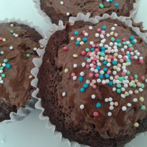 Queques de Chocolate ou Chocolate Cupcakes