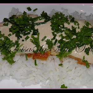 Bifes de frango com molho de jeropiga / Chicken cutlets with jeropiga's sauce
