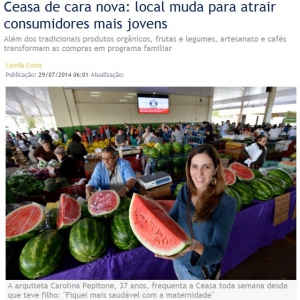 CEASA - Brasilia - reportagem Correio Braziliense