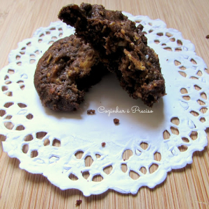 Cookies de Dois Chocolates & Coco
