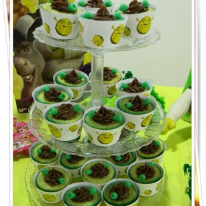 Cupcakes do Shrek