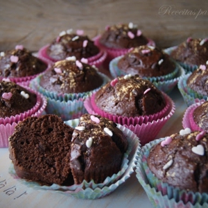 Muffins de Amor e Chocolate