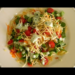 Salada Crocante de Abacaxi