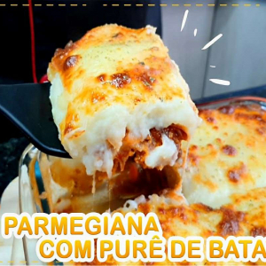 Frango à parmegiana com purê de batata: uma receita completa e deliciosa para agradar toda a família