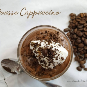 Mousse Cappuccino (sem ovos)
