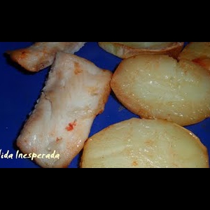 Filetes de Panga com Batatas no Forno
