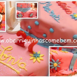 O nosso 1º bolo "Cake Design"