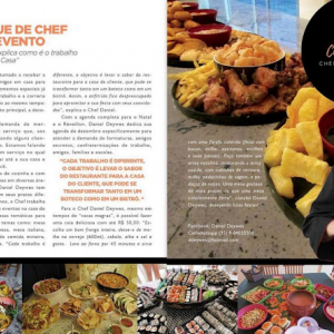 Lembranças: Chegou a Revista It's Itajubá de Dezembro 2016 com uma pequena matéria sobre o  Chef em Casa.