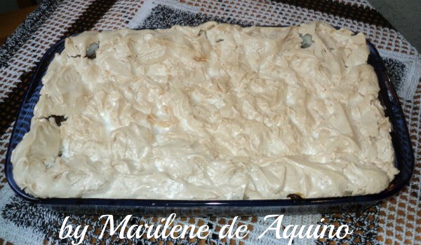Torta de banana: Marilene de Aquino
