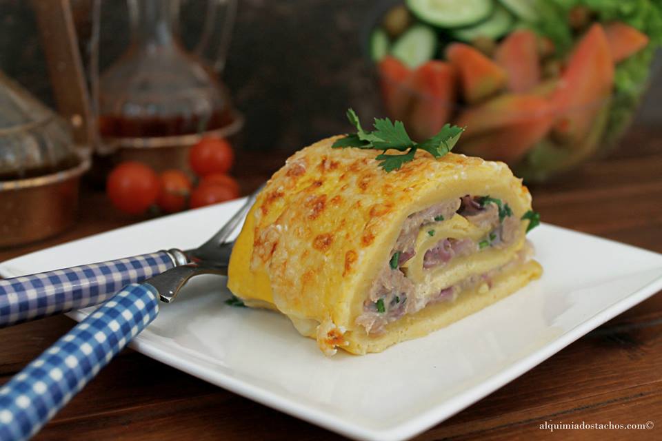 Parceria Bom Petisco – Sabores de verão / Torta de Omelete com pasta de Atum
