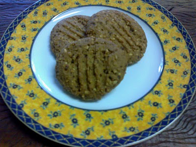 Cookies Integrais de Castanha de Caju
