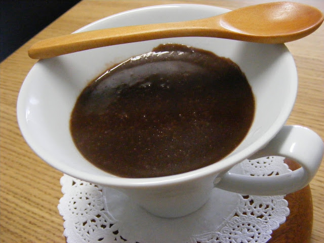 Chocolate quente com café