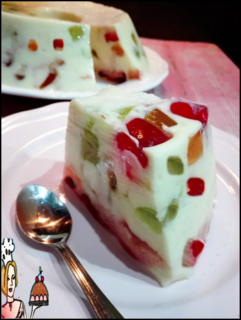 Receita de mosaico de gelatina  ♥♥♥