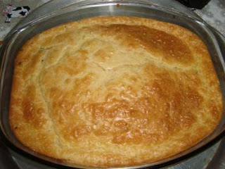 Pastelão de massa de pão