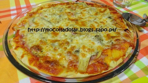 Pizza Com Fiambre e Cogumelos - Cozinha Fácil *37