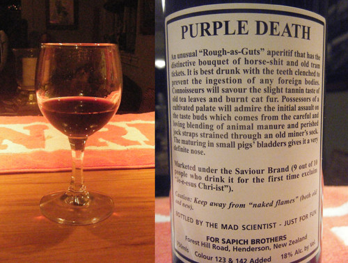 Vinho Purple Death