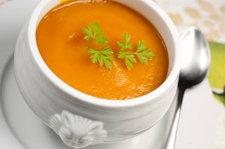 Sopa de Cenoura com Curry