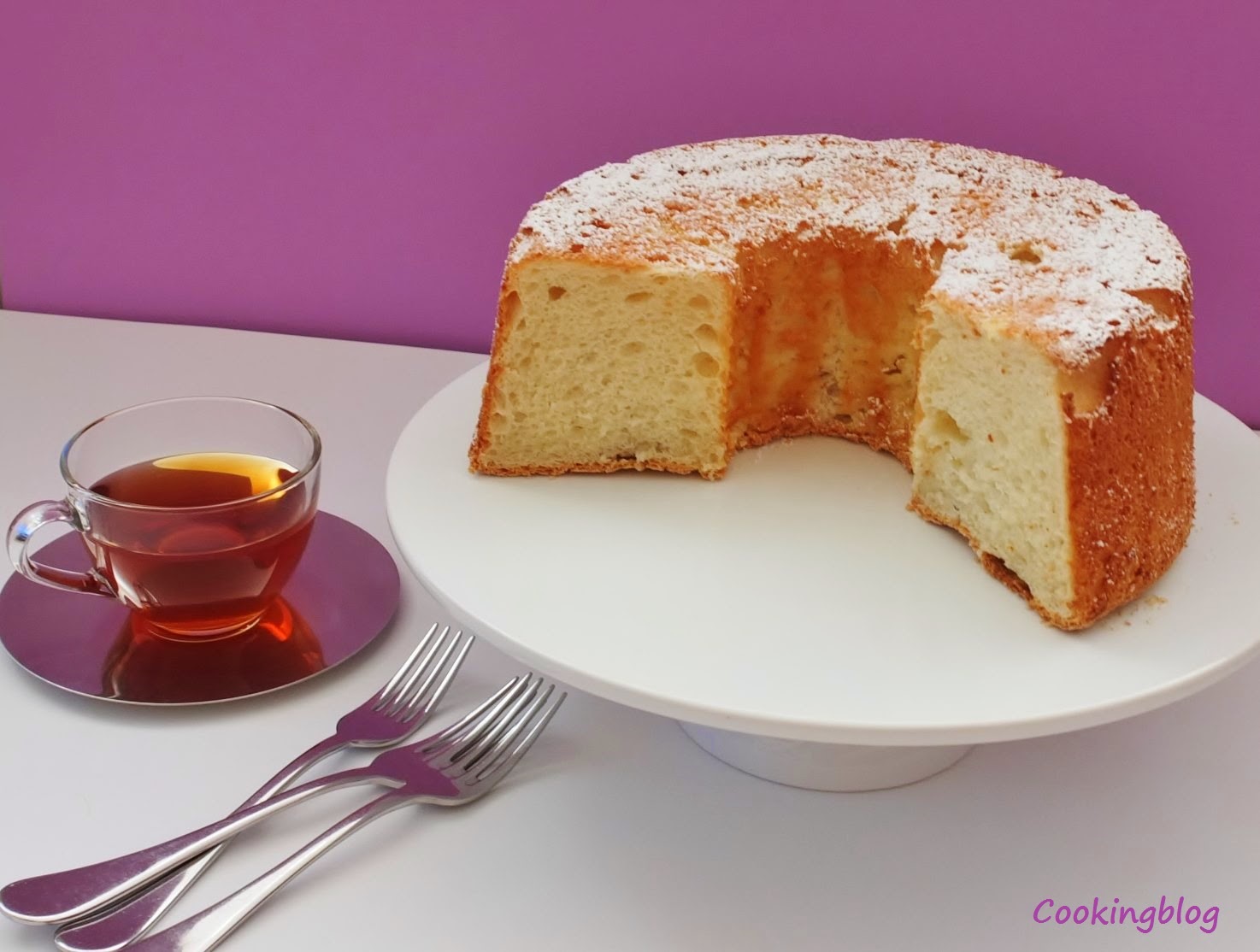 O bolo do Anjo | Angel Food Cake