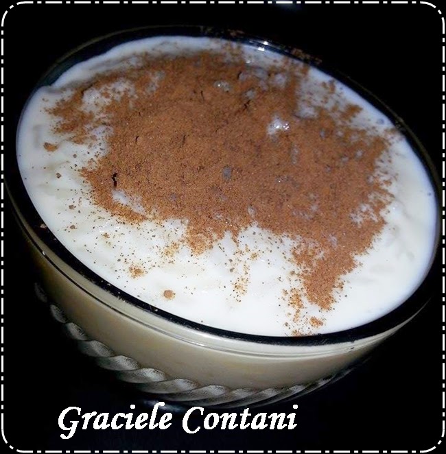 Arroz doce com leite condensado e creme de leite, de Graciele Contani