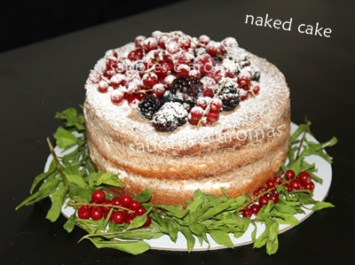 Naked cake