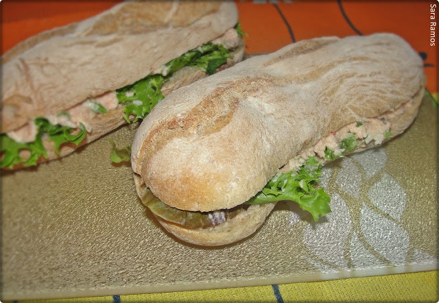 Sandwich com Pasta de Delícias do Mar