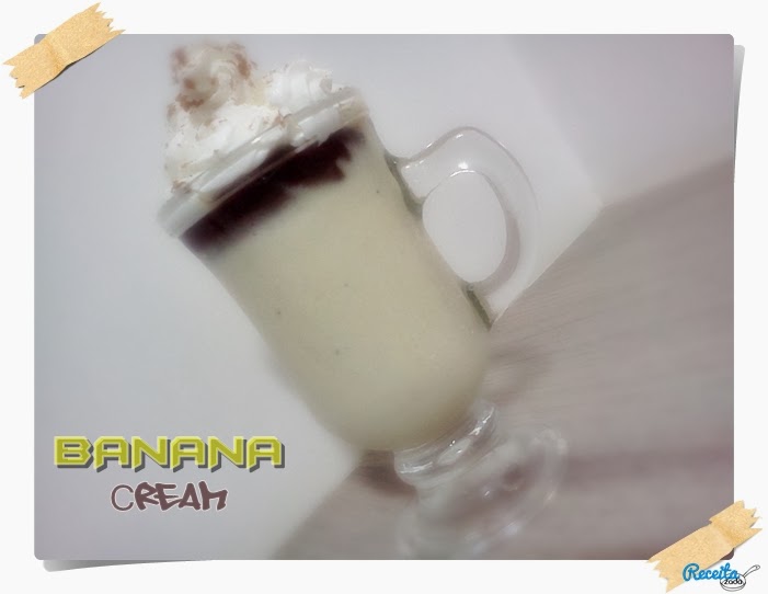 Banana Cream com Ganache Xamego Bom