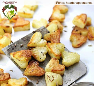 Batatas Fritas em Formato Coração