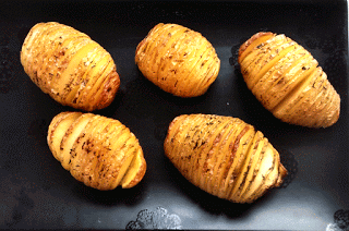 Batatas Hasselback