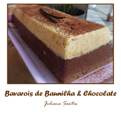 Bavarois de Baunilha & Chocolate