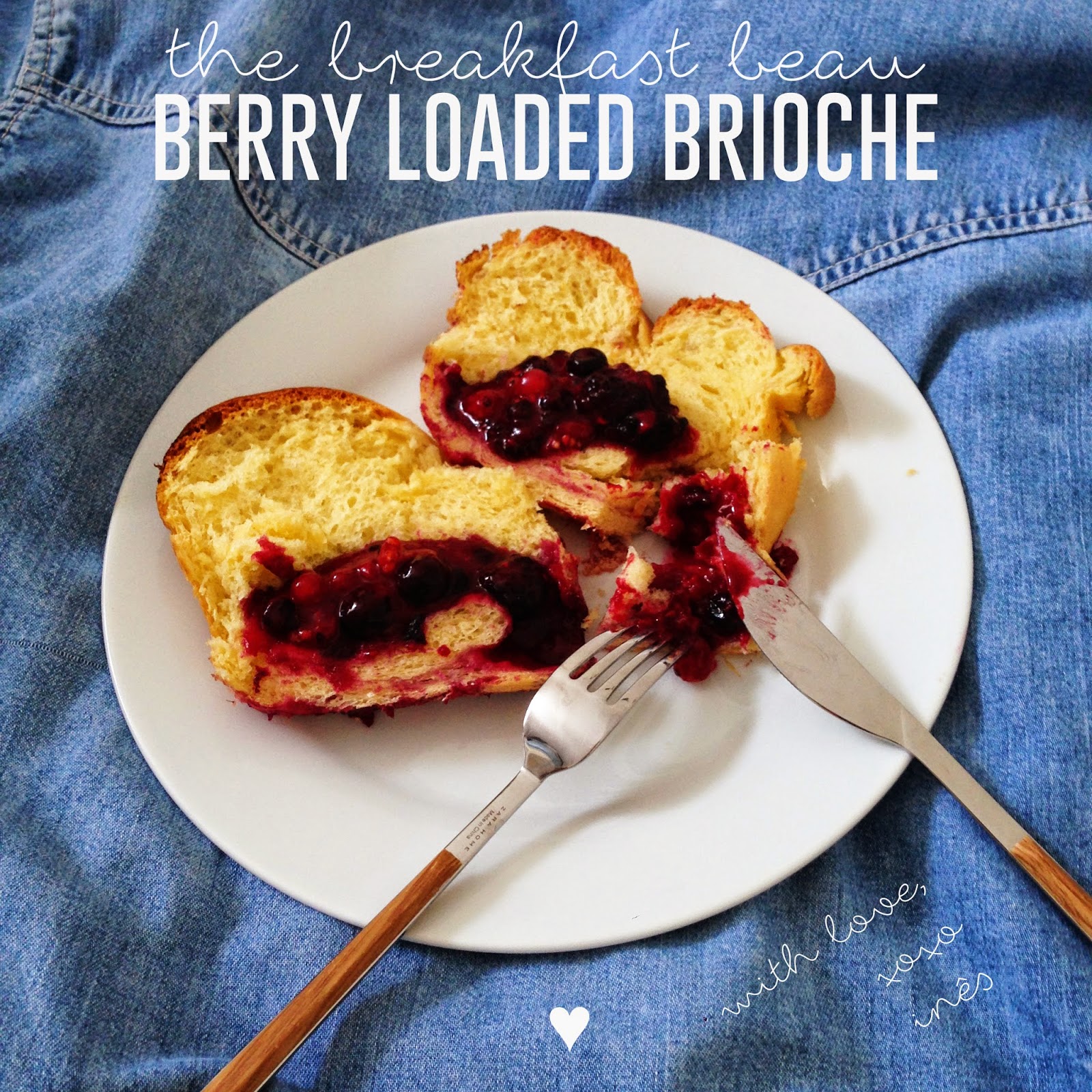 a berry brioche will make your day brighter! { berry swirl brioche }