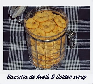 Biscoitos de Avelã & Golden Syrup
