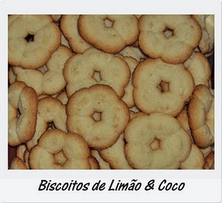 Biscoitos de Limão & Coco