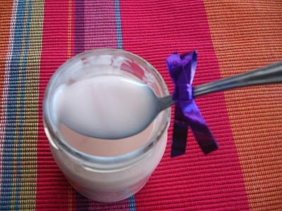 Yogurtes de Morango com Framboesas