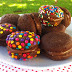 Cookies de Chocolate Recheados com Brigadeiro