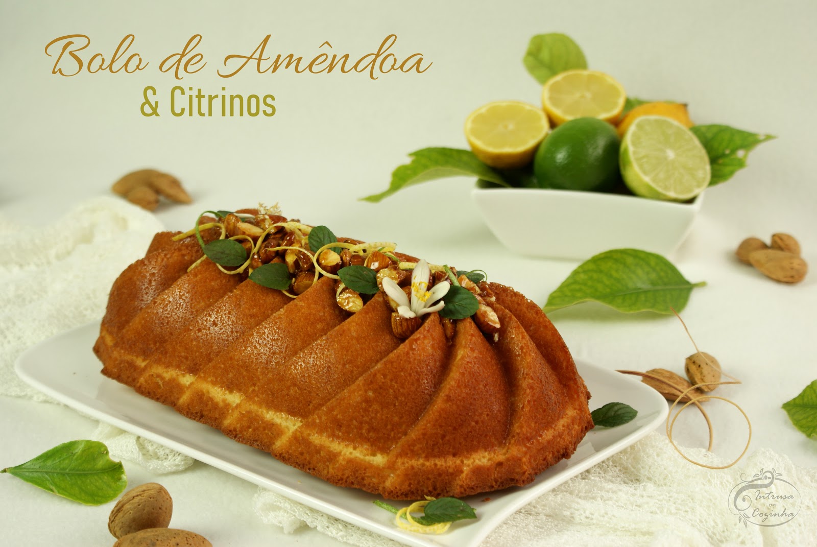 Bolo de Amêndoa & Citrinos (Almond & Citrus Loaf Cake)