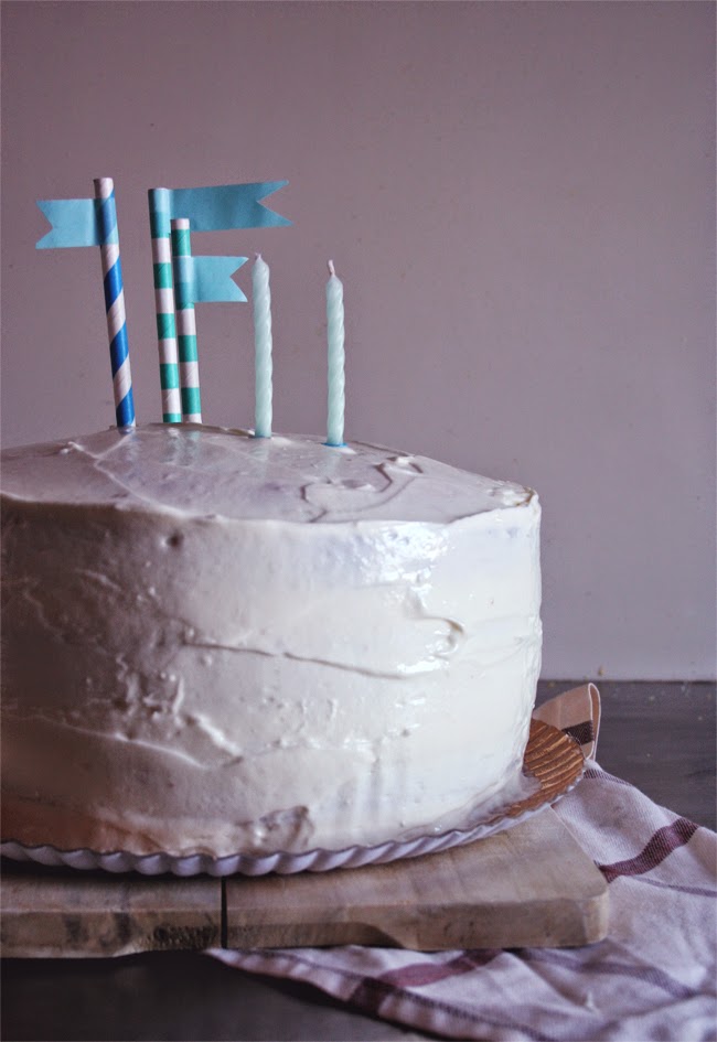 {bolo de aniversário} bolo de lemon curd/ {birthday cake} lemon curd cake