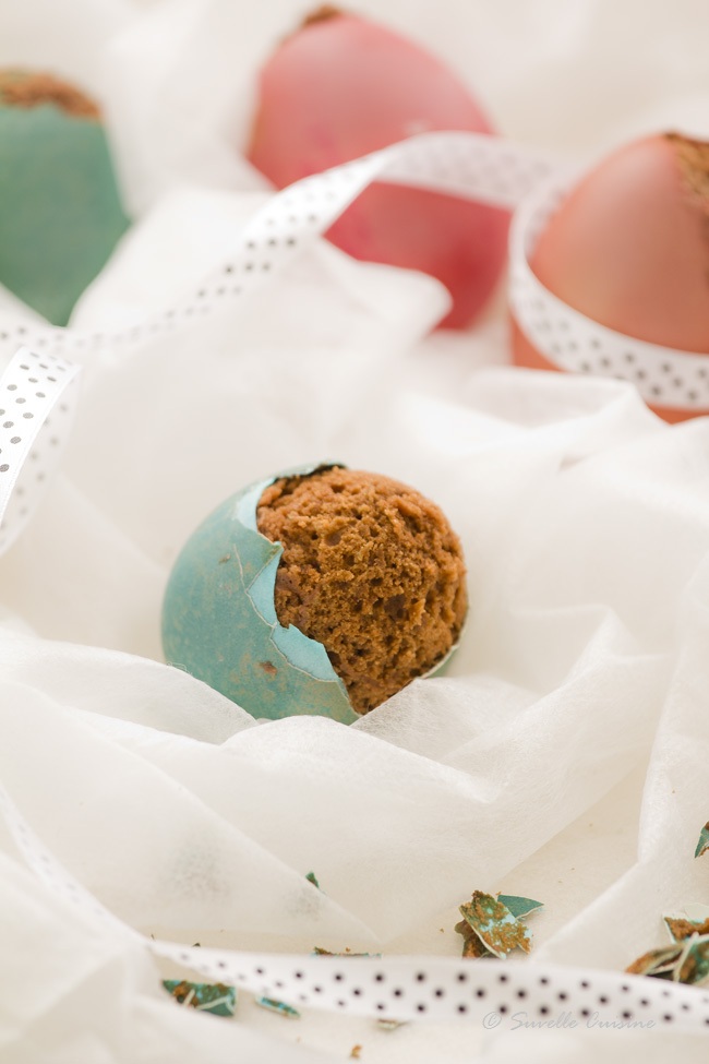 Brownie em Ovos Pasquais... e as imperfeições da vida