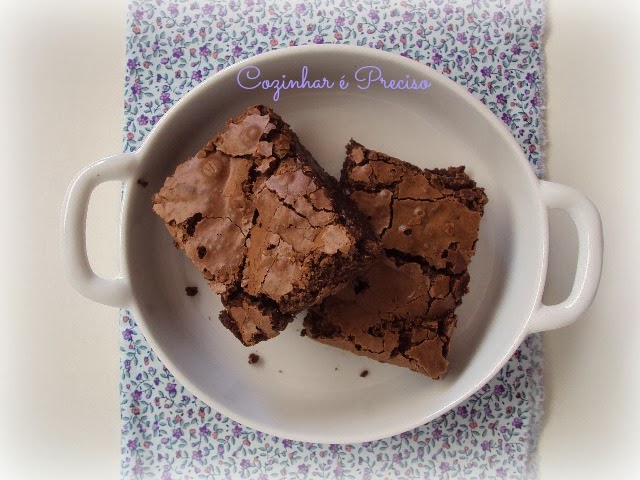 Brownie duplo de chocolate e avelã (by Cozinhar é Preciso) | Ciranda de Receitas #2
