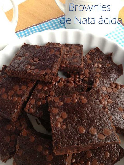 Brownies de Nata Ácida