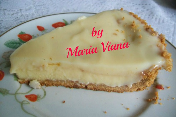 Cheesecake de leite condensado e limão: Maria Viana