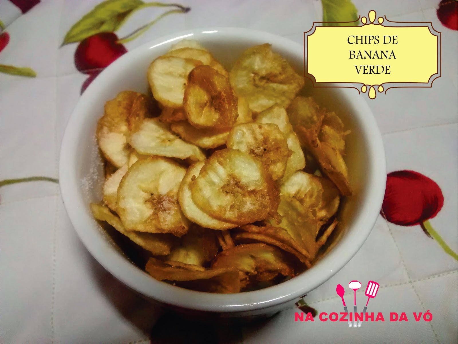 Chips de banana Verde - Vegana