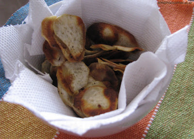 Chips de batata-doce (assado)