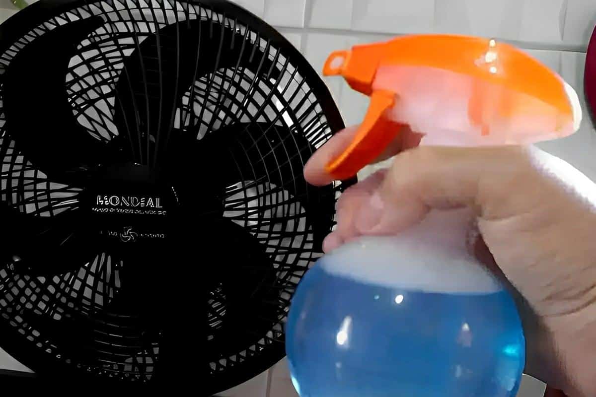 Como limpar ventilador de forma prática usando essa misturinha caseira de apenas 3 ingredientes