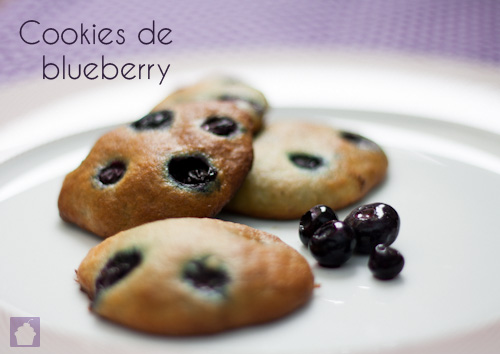 Receita: Cookies de Blueberry