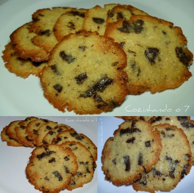 Cookies de Chocolate Branco e Preto