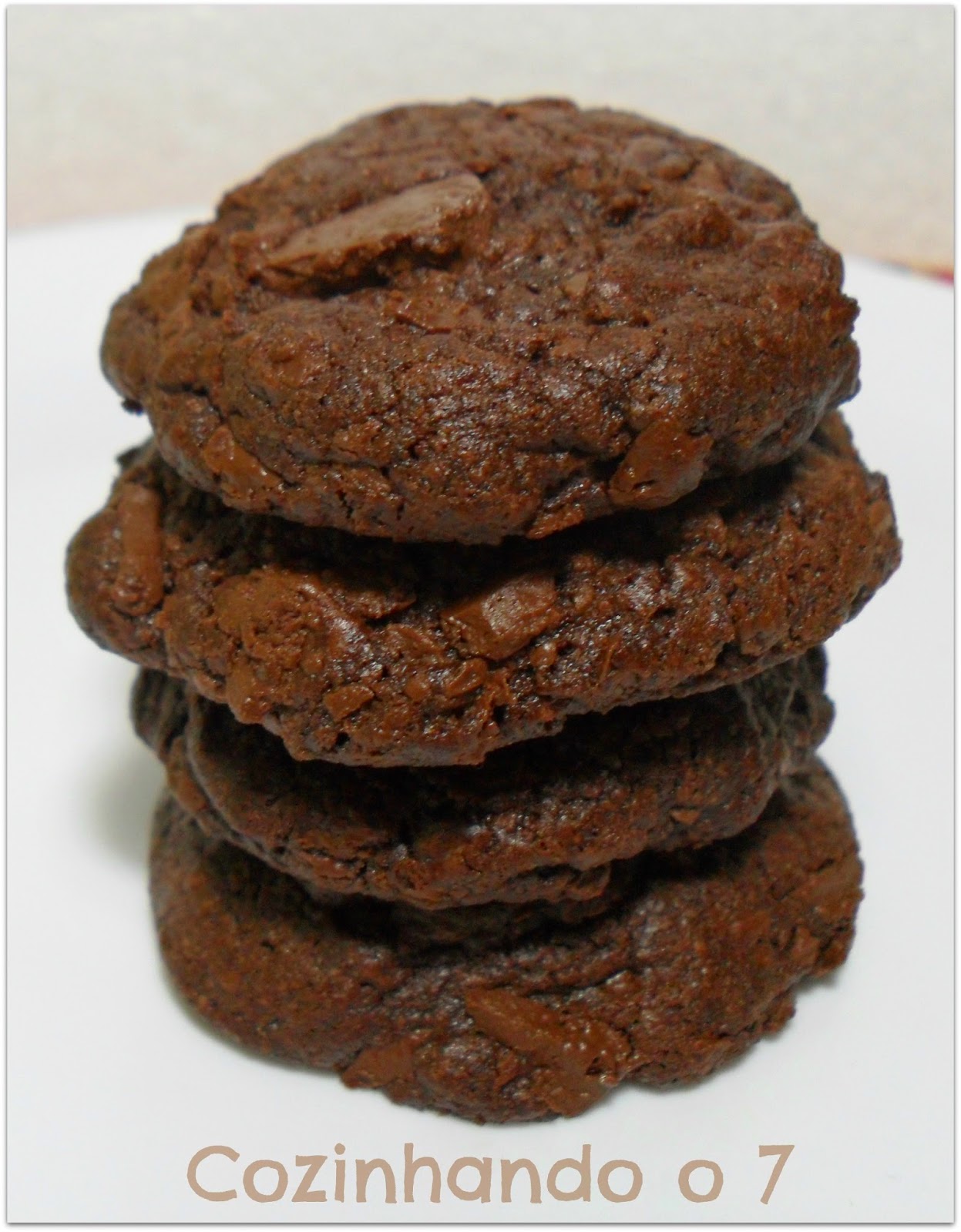 Cookies de Chocolate e Menta