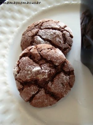 Cookies de chocolate com nozes