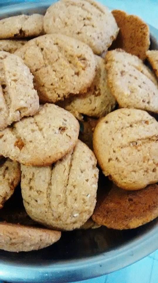 Cookies de Nozes & Passas Vegan