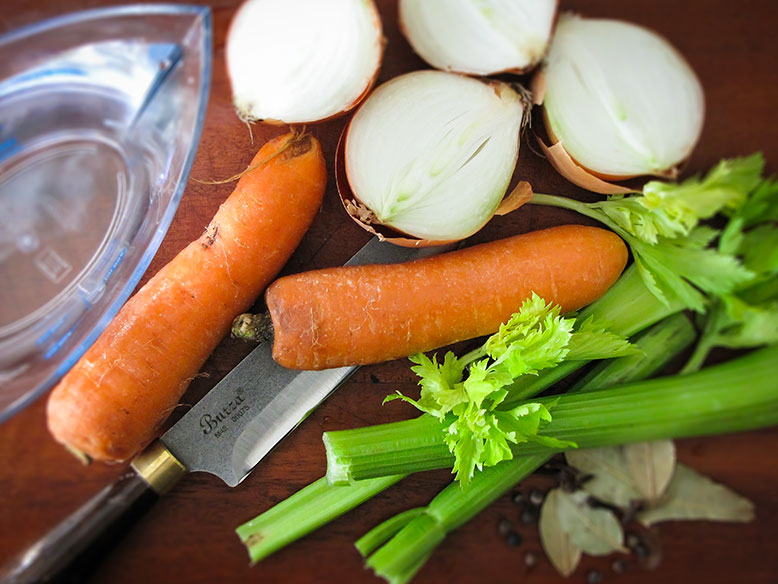 Faça em casa – receita de caldo de legumes